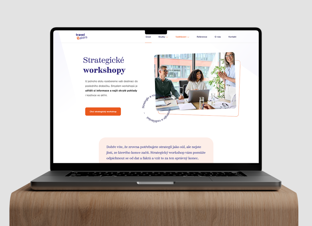 Travelbakers redesign Koncepto