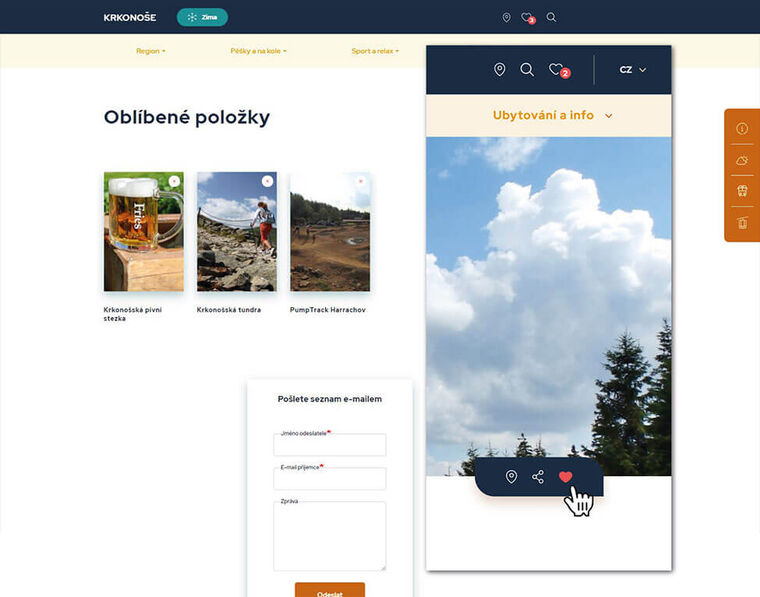 Krkonoše od Koncepto, reklamní agentura a grafické studio
