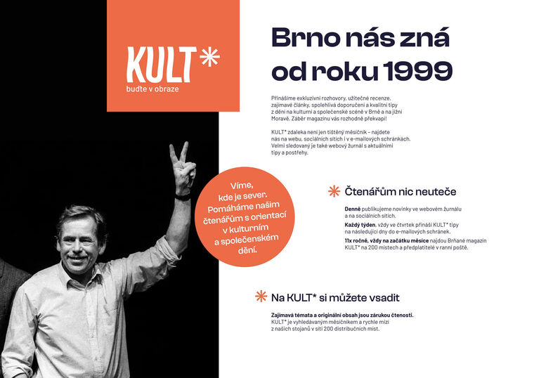 Koncepto, marketing a design, KULT* kulturně společenský magazín