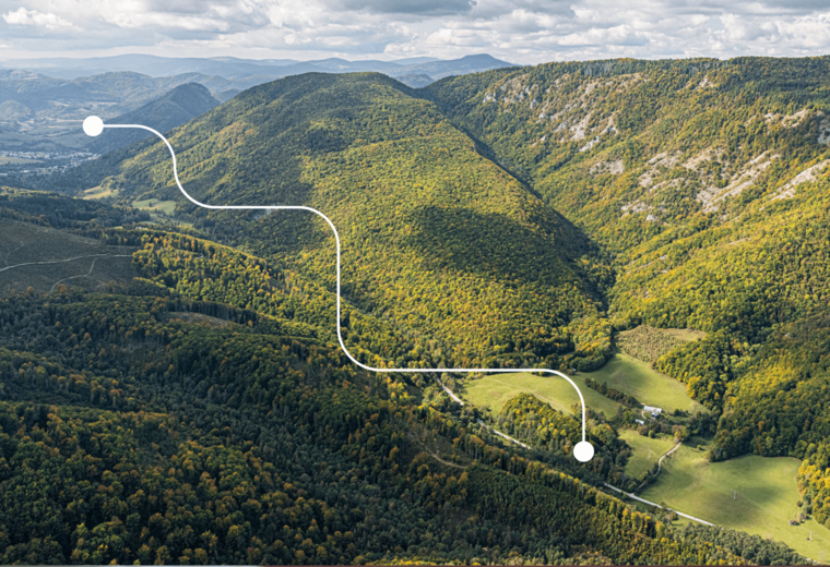 Koncepto, marketing a design, Muránska planina