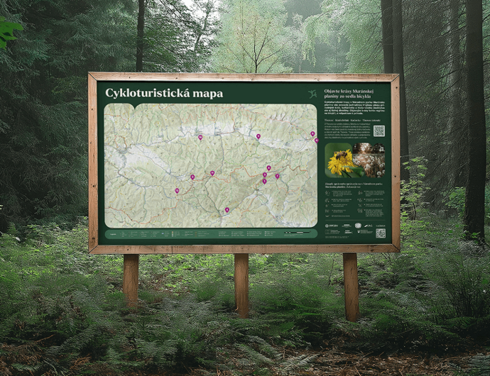 Koncepto, marketing a design, Muránska planina