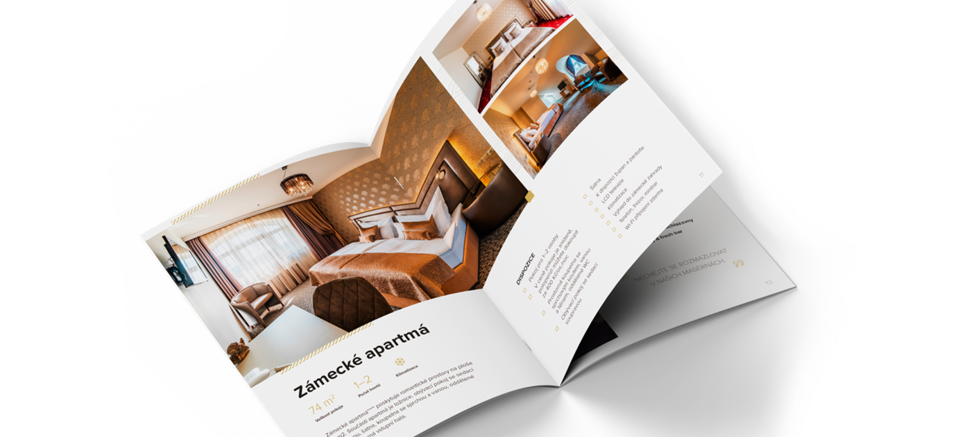 Koncepto, reklamní agentura a grafické studio Hotel SEN