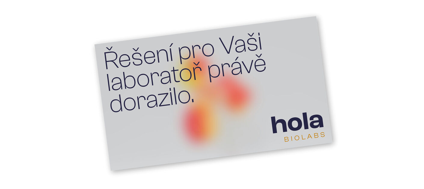 Koncepto, marketing a design, Hola Biolabs