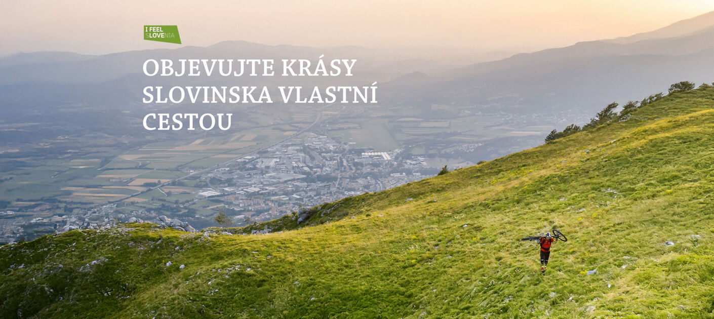 Webové stránky Slovinsko.travel Koncepto