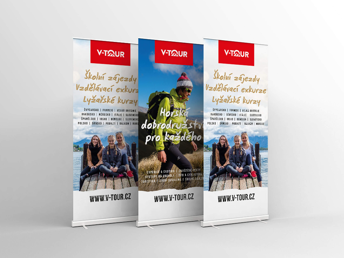 Koncepto reklamní agentura a grafické studio – V-TOUR