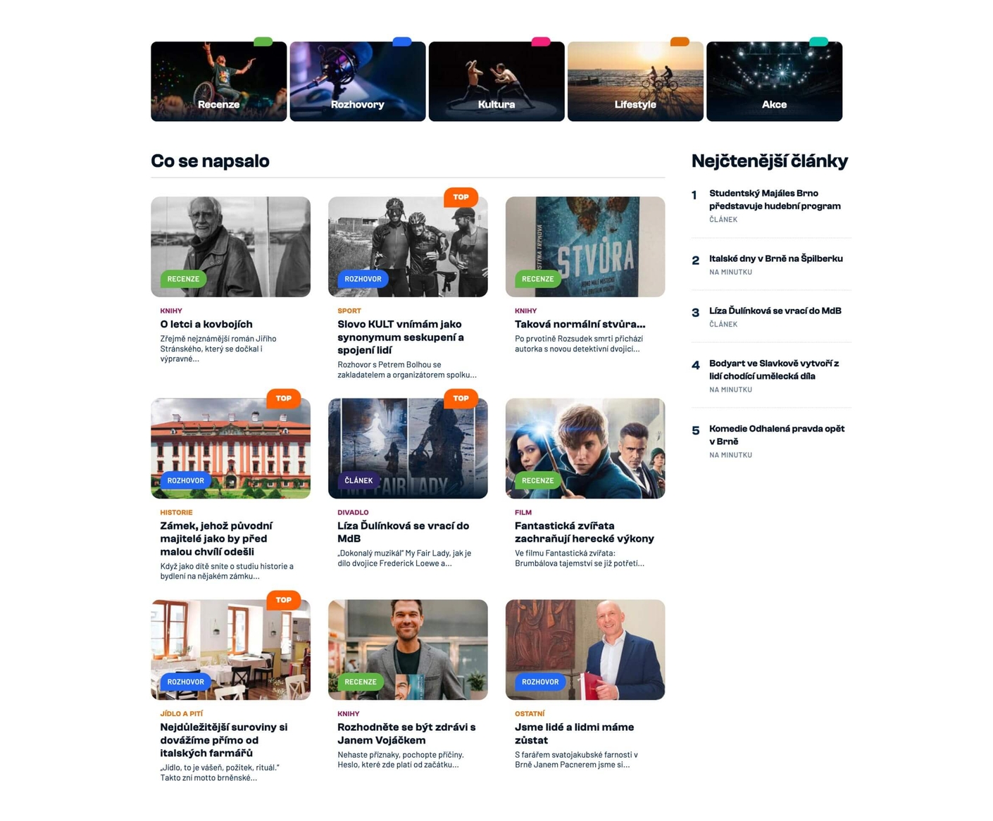 Koncepto, marketing a design, KULT* kulturně společenský magazín