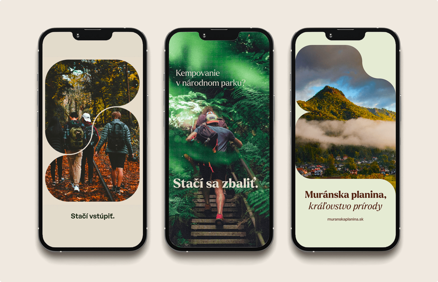 Koncepto, marketing a design, Muránska planina