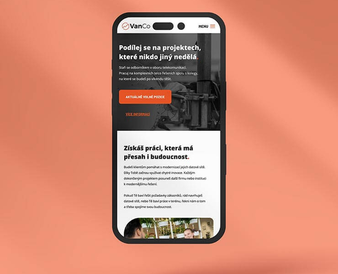 Koncepto, marketing a design, VanCo