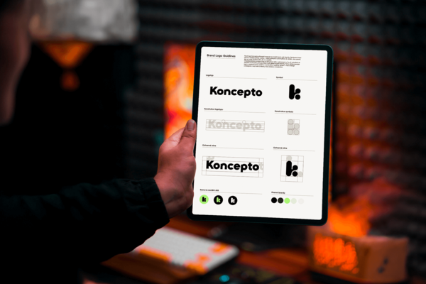 koncepto branding